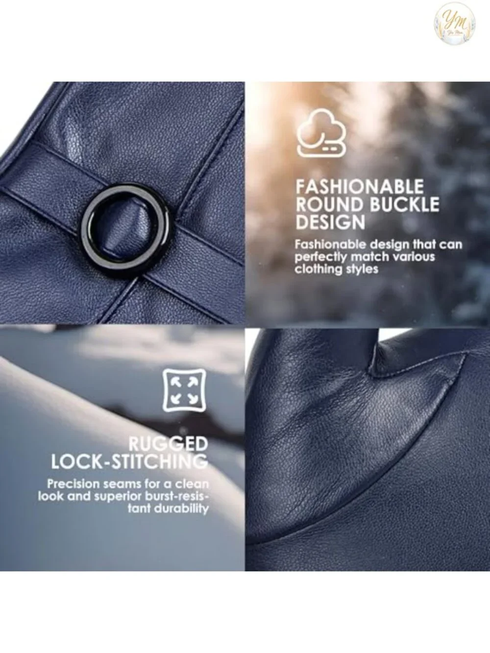 N/A elegant lambskin